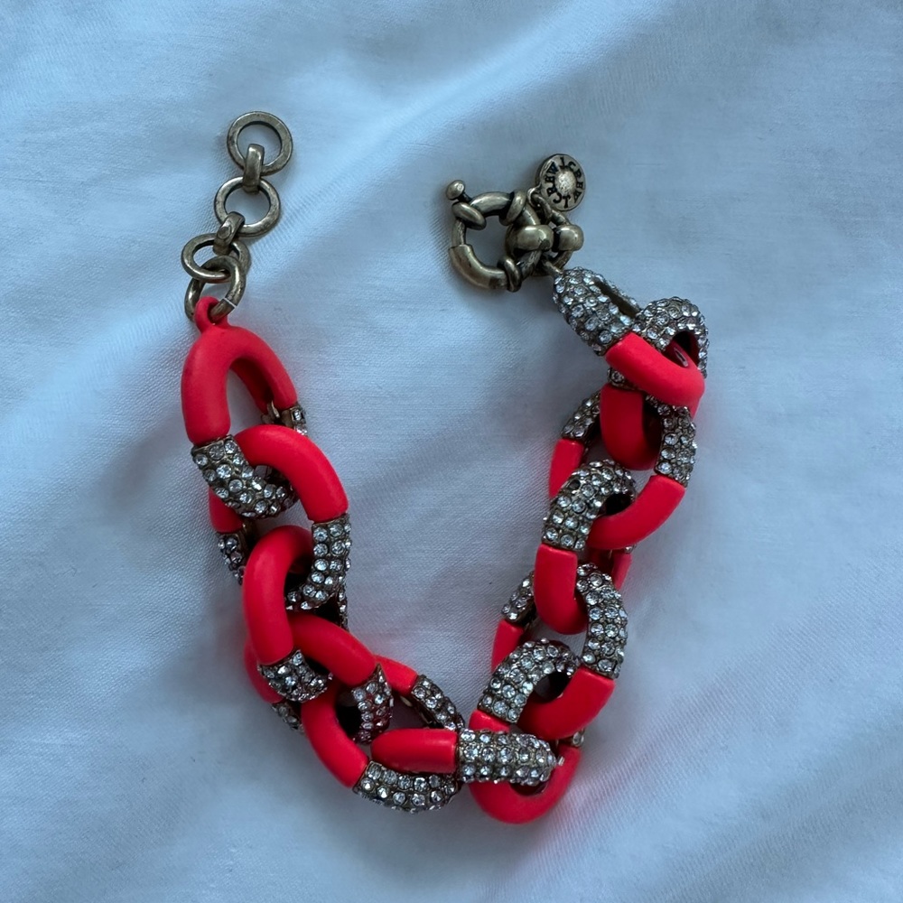 J. Crew Coral Bracelet